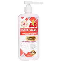 Засіб для ручного миття посуду Nata Group Nata-Clean З ароматом суниці 500 мл (4823112601004)