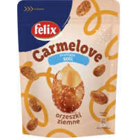 Горіхи FELIX Арахіс Carmelove в карамелі із сіллю 160 г (5900571101418)