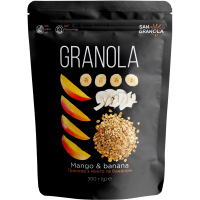 Гранола San Granola з манго та бананом 300 г (4820182203640)