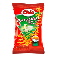 Соломка Chio Party Stick зі смаком сметани та цибулі 70 г (5900073004132)