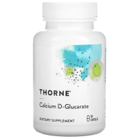 Мінерали Thorne Research D-глюкарат кальцію, 500 мг, Calcium D-Glucarate, 90 капсул (THR-28002)