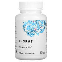 Вітамінно-мінеральний комплекс Thorne Research Комплекс для підтримки пам'яті та мозку, Меморактив, Memorac (THR-73702)