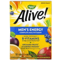 Вітамінно-мінеральний комплекс Nature's Way Мультивітамінний комплекс для чоловіків Alive! Men's Energy Complete (NWY-13660)