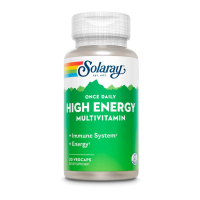Вітамінно-мінеральний комплекс Solaray Мультивітаміни, Once Daily High Energy, 30 вегетаріанських капсул (SOR47295)