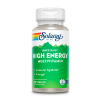 Вітамінно-мінеральний комплекс Solaray Мультивітаміни, без заліза, Once Daily High Energy Iron-Free, 30 вегет (SOR47304)
