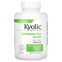 Вітамінно-мінеральний комплекс Kyolic Екстракт витриманого часнику, здоров'я серцево-сосу (WAK-10043)