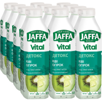 Напій Jaffa соковмісний Vital Detox Ківі й огірок з екстрактом м'яти 500 мл (4820192260459)