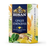 Чай Bisan Ginger Lemongrass 80 г (4820186122558)