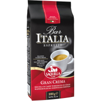 Кава SAQUELLA Bar Italia Gran Crema в зернах 1 кг (8002650000753)