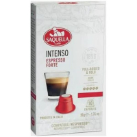 Кава SAQUELLA Espresso Intenso в капсулах 10 шт (8002650007738)