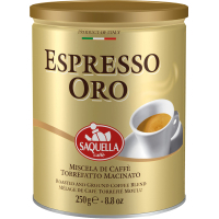 Кава SAQUELLA Espresso ORO мелена 250 г (8002650008087)