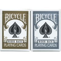 Гральні карти Bicycle Prestige (gold + silver) (2 колоды) (PC_BPLS2)