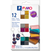 Пластика Fimo Effect Sparkle Colours 12 кольорів х 25 г (4007817096543)