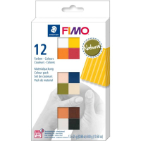 Пластика Fimo Natural Colours 12 кольорів х 25 г (4007817053430)