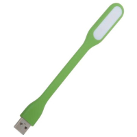 Лампа USB Optima LED, гнучка, зелений (UL-001-GR)