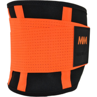 Пояс компресійний MadMax MFA-277 Slimming and Support Belt black/neon orange S (MFA-277-ORG_S)