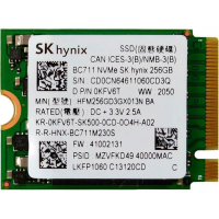 Накопичувач SSD M.2 2230 256GB Hynix (HFM256GD3GX013N)