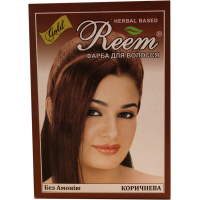 Фарба для волосся Reem Gold Коричнева 60 г (8906029310071)
