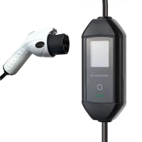 Зарядний пристрій для електромобіля HiSmart GB/T-Schuko (220V), 16A, 3.5kW, 1-фазный, 5м (EV200795)