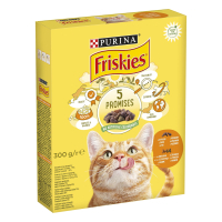 Сухий корм для кішок Purina Friskies з куркою та овочами 300 г (7613031868247)