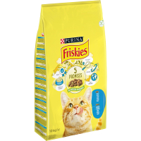 Сухий корм для кішок Purina Friskies зі смаком лосося й овочів 10 кг (5997204515469)