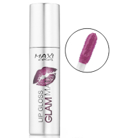 Помада для губ Maxi Color Lip Gloss Glam Matt 06 - Витримане бордо (4823097100974)
