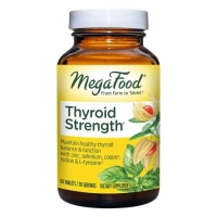 Вітамінно-мінеральний комплекс MegaFood Сила щитовидної залози, Thyroid Strength, 60 таблеток (MGF20028)