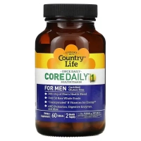 Мультивітамін Country Life Мультивітаміни для Чоловіків, Core Daily-1 for Men, 60 таблеток (CLF-08190)