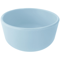 Тарілка дитяча MinikOiOi Bowl глибока тарілка силіконова Mineral Blue (101080103)