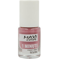 Лак для нігтів Maxi Color 1 Minute Fast Dry 043 (4823082004522)