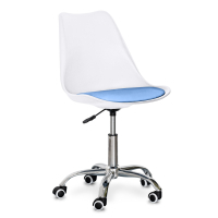 Офісне крісло Evo-kids Capri White / Blue (H-231 W/BL)