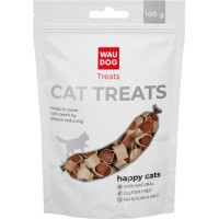 Ласощі для котів WAUDOG Treats Маленькі суші з лососем 100 г (4442)