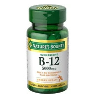 Вітамін Nature's Bounty Вітамін B12, 500 мкг, Vitamin B12, 100 таблеток (NRT03595)