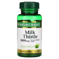 Трави Nature's Bounty Розторопша, 1000 мг, Milk Thistle, 50 гелевих капсул (NRT-01947)