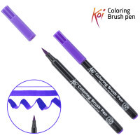 Художній маркер KOI Маркер-пензель акварельний Пурпуровий світлий, 224 (084511393189)