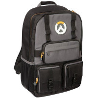 Рюкзак шкільний Jinx Overwatch MVP Laptop Backpack Black/Grey (JINX-7502)