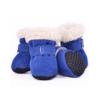 Черевики для собак Ruispet для малих порід, зимові з утепленням 4 шт XL сині (2700000033074)