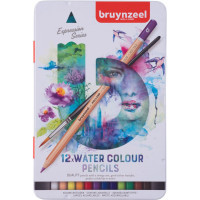 Олівці кольорові Bruynzeel EXPRESSION, акварельні 12 кольорів (8712079424961)