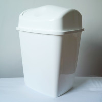 Контейнер для сміття ММ Пласт Білий 14 л (ММ 14/білий)