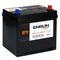 Акумулятор автомобільний ENRUN 60 А + правий (L2) (550 пуск)
