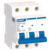 Автоматичний вимикач CHNT NXB-63-3P-C10
