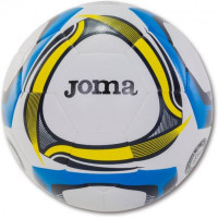М'яч футбольний Joma Hybrid Ultra-Light біло-синьо-жовтий Уні 4 400532.907.4 (8424309028923)
