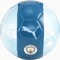 М'яч футбольний Puma MCFC FtblCore Ball Уні 5 Сріблястий / Блакитний / Синій (4099685696635)