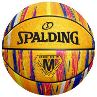 М'яч баскетбольний Spalding Marble Ball жовтий Уні 7 84401Z (689344406503)