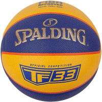 М'яч баскетбольний Spalding TF-33 Gold жовтий, блакитний Уні 6 76862Z (689344405278)