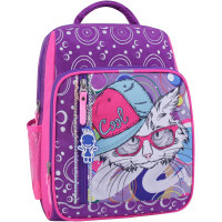 Рюкзак шкільний Bagland Школяр 8 л. фіолетовий 501 (0012870) (69208049)