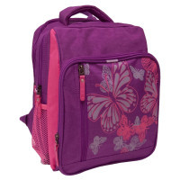 Рюкзак шкільний Bagland Школяр 8 л. фіолетовий/рожевий (001127 (5886476)