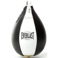 Груша боксерська Everlast 1910 Speed Bag 870740-70-81 Чорний/Білий 22,5 x 15 см (009283606763)