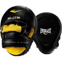 Лапи боксерські Everlast Elit Mantis Mit 722371-70-8 Чорні OSFM (009283588274)