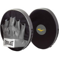 Лапи боксерські Everlast Punch Mitts 722341-70-8 Чорні (009283545727)